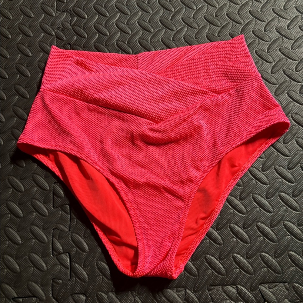 Aerie Crossover High Waisted Bikini Bottom